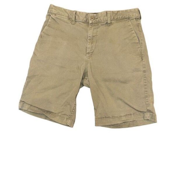 DC straight green khaki chino shorts size 31 - Picture 1 of 6
